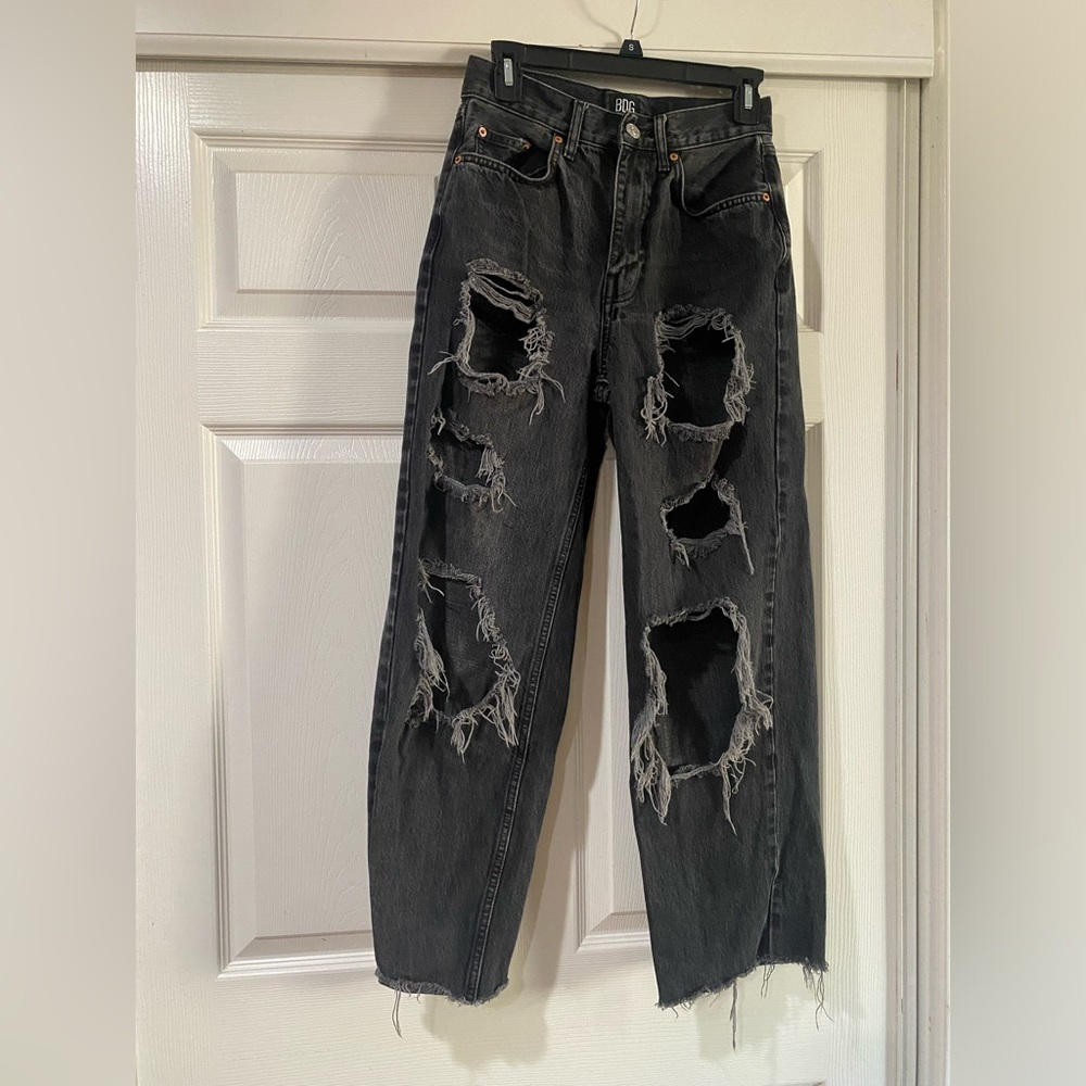 BDG Urban outfitters high rise black baggy jean Size 26